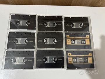Lotto 9 Cassette Audio Maxell XLII