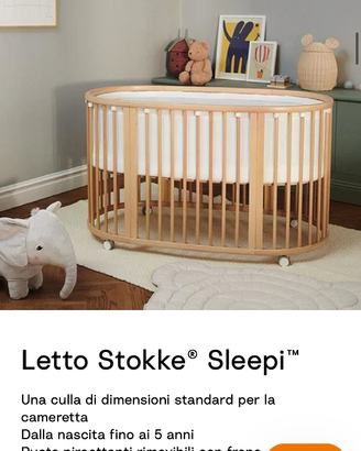 Lettino stokke sleepi