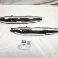 COPPIA MARMITTE HARLEY DAVIDSON SPORTSTER XL 883 2