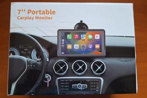 Monitor 7 Carplay Android Auto Nuovo Retrocamera