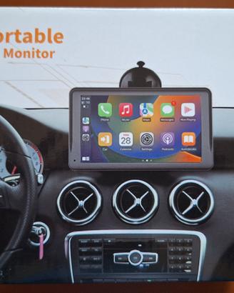 Monitor 7 Carplay Android Auto Nuovo Retrocamera