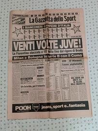 Rarissima gazzetta dello sport -17/05/82