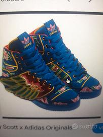 Jeremy Scott-Adidas originali in seta nr. 38
