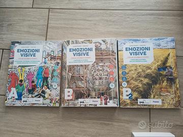 Emozioni visive A B1 B2, DeAScuola -n tre libri