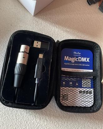 Chamsys usb dmx mixer luci magiq chiavetta BASIC