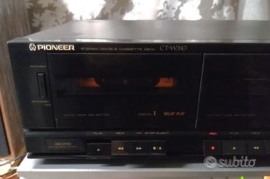 Doppia piastra a cassette Pioneer CT-W310
