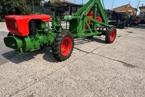 T45 TRATTORINO GOLDONI 4×4 CON GRU IDRAULICO