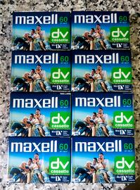 cassette Maxell Mini DV nuove 