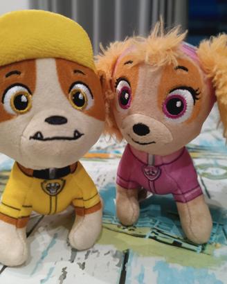 4 peluche paw patrol