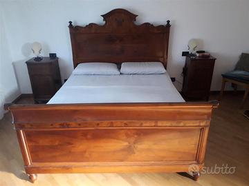 Camera matrimoniale ino noce fine 800