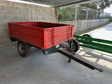 Rimorchio Agricolo 15Q.li 1.50 x 2.00mt - NU O VO