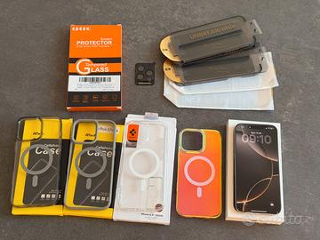 iPhone 16 Pro Max 512GB Titanio Naturale + access.