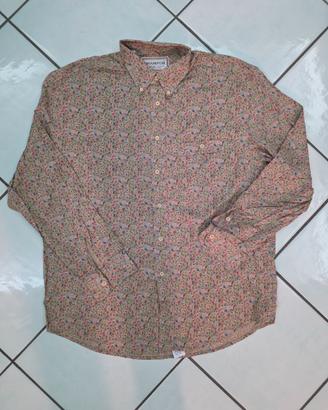 Camicia floreale Wampum Made in Italy 100%viscosa