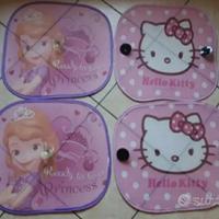 HELLO KITTY - PRINCESS tendine da sole x auto 