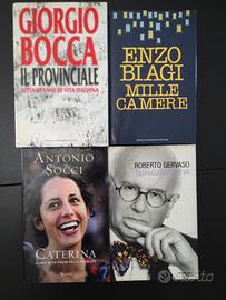 4 libri Bocca-Biagi-Socci-Gervaso.