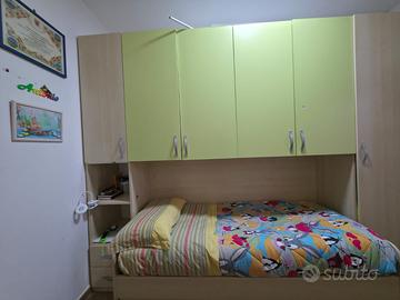 Cameretta parete ponte ragazzo