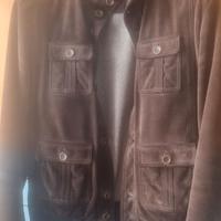 Giubbino uomo GIMOS in vera pelle scamosciata marr