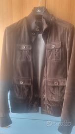 Giubbino uomo GIMOS in vera pelle scamosciata marr