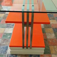 bancone nuovo vetro legno banco tavolo negozio