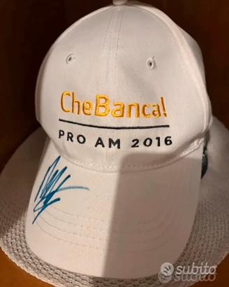 Cappello Golf Autografo Molinari Open Italia