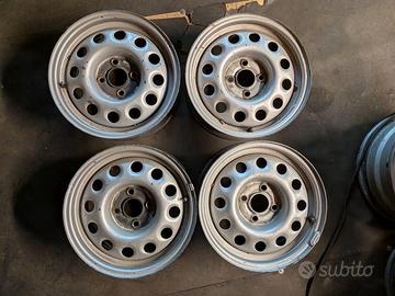 VW GOLF MK2 CERCHI IN FERRO 14"