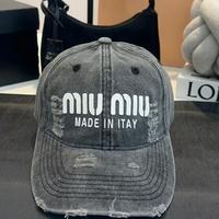 miumiu  grigio cappello