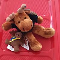 coppia peluche renna "sweden" originali