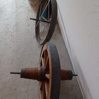 tanica e badile e ruote