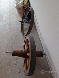 tanica e badile e ruote