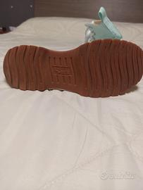 Sneakers "British knight" di tela