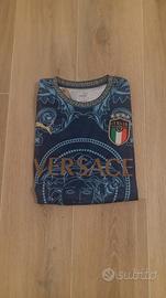 T-shirt Italia calcio × Versace 