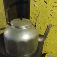 Bollitore teiera grande in alluminio 