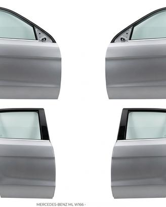 04 porte usate MERCEDES ml w166 2011- 2018 dx e sx
