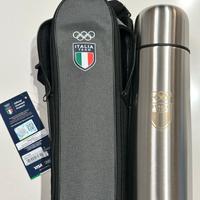 Thermos con custodia Italia Team Milano Cortina