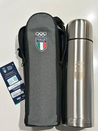 Thermos con custodia Italia Team Milano Cortina
