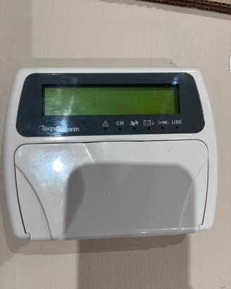 Tastiera tecnoalarm lcd 200
