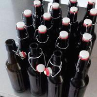 20 bottiglie birra con tappo capsula automatica