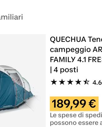 Tenda da campeggio