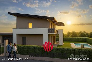 Villa di 161 m² con 4 locali e box auto doppio a O