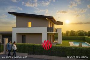 Villa di 161 m² con 4 locali e box auto doppio a O