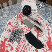 costume carnevale cuoco assassino 