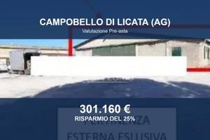 Immobile in asta di 1652 m² a Campobello di Licata