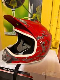 casco per minimoto taglia s anche per bici