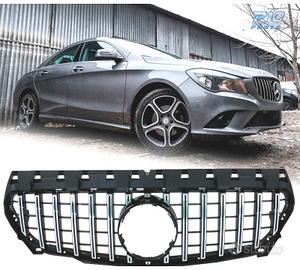 GRIGLIA PER MERCEDES CLA C117 13-16 NERO EFFETTO C