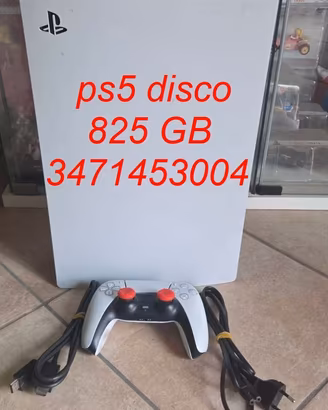 sony playstation 5 disco ps5 da 825 GB