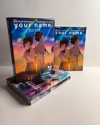 Your Name – Manga Cofanetto completo (volumi 1–3)