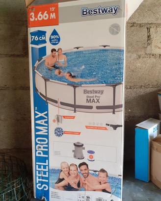 Piscina fuori terra Bestway tonda 3,66x76cm