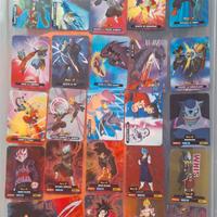set da 25 carte lamincards dragonball