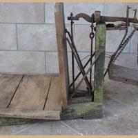 Bilancia artigianale antica