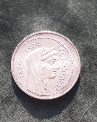 Moneta 1000 Lire Roma Capitale 1970